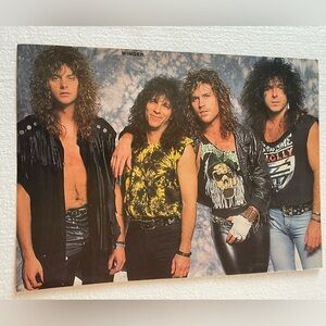 Winger Band Pinup